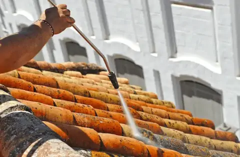 Nettoyage de toitures - Trémolat